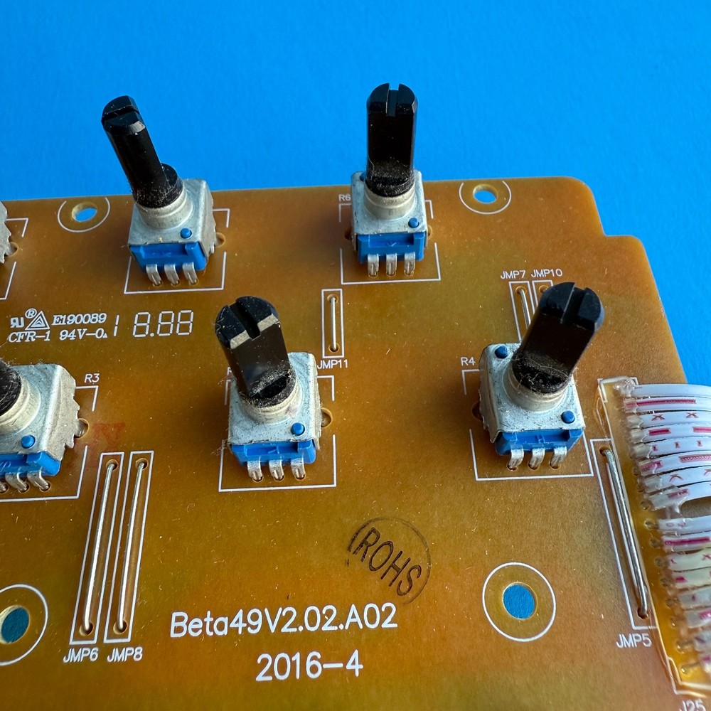 Nektar Impact LX49+ MIDI Controller Keyboard Part: Encoder Pot Knob Control PCB