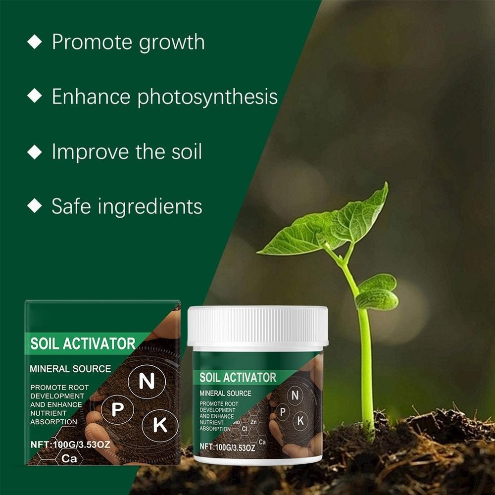 -*..100g Soil Activator Mineral Source Promote Root Development