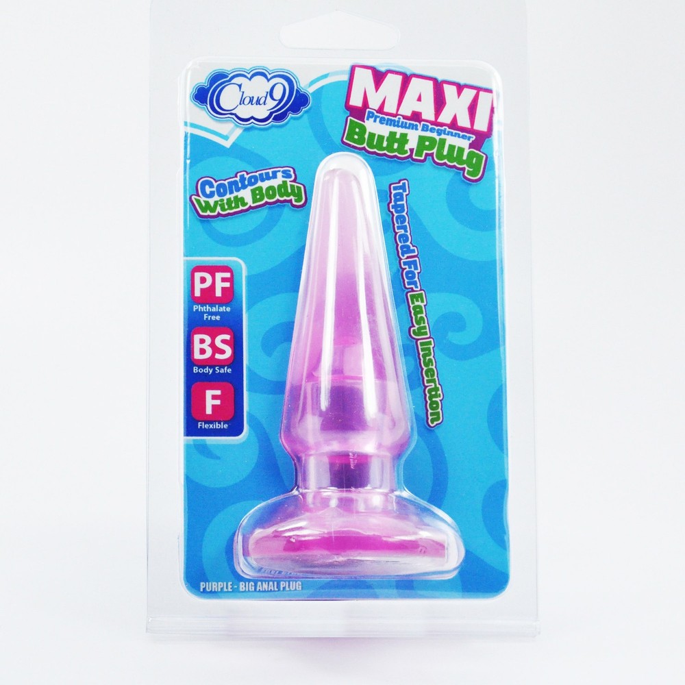 Cloud 9 - Maxi Butt Plug Purple