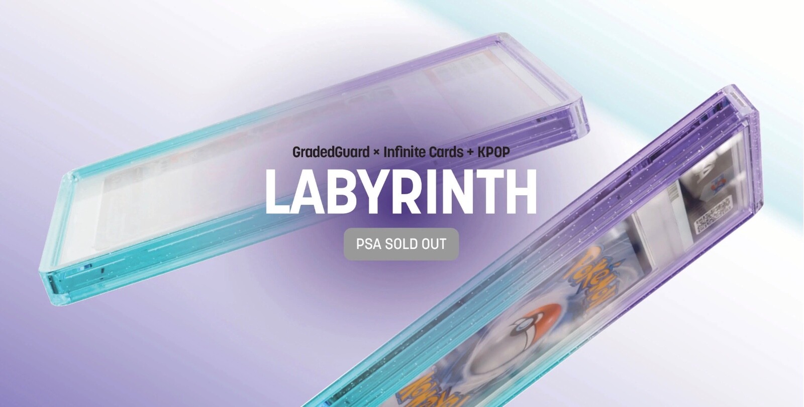 GradedGuard PSA Graded Card Case Guard Protector LABYRINTH Limited Edition