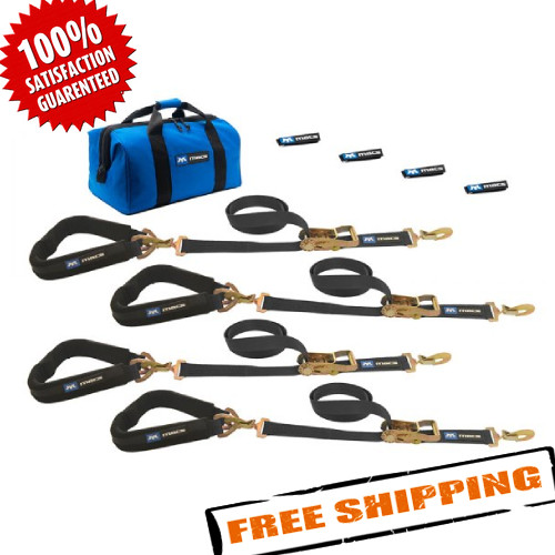 Mac's Custom Tie-Downs 511618 Pro Pack Premium Tie Down Strap Kit