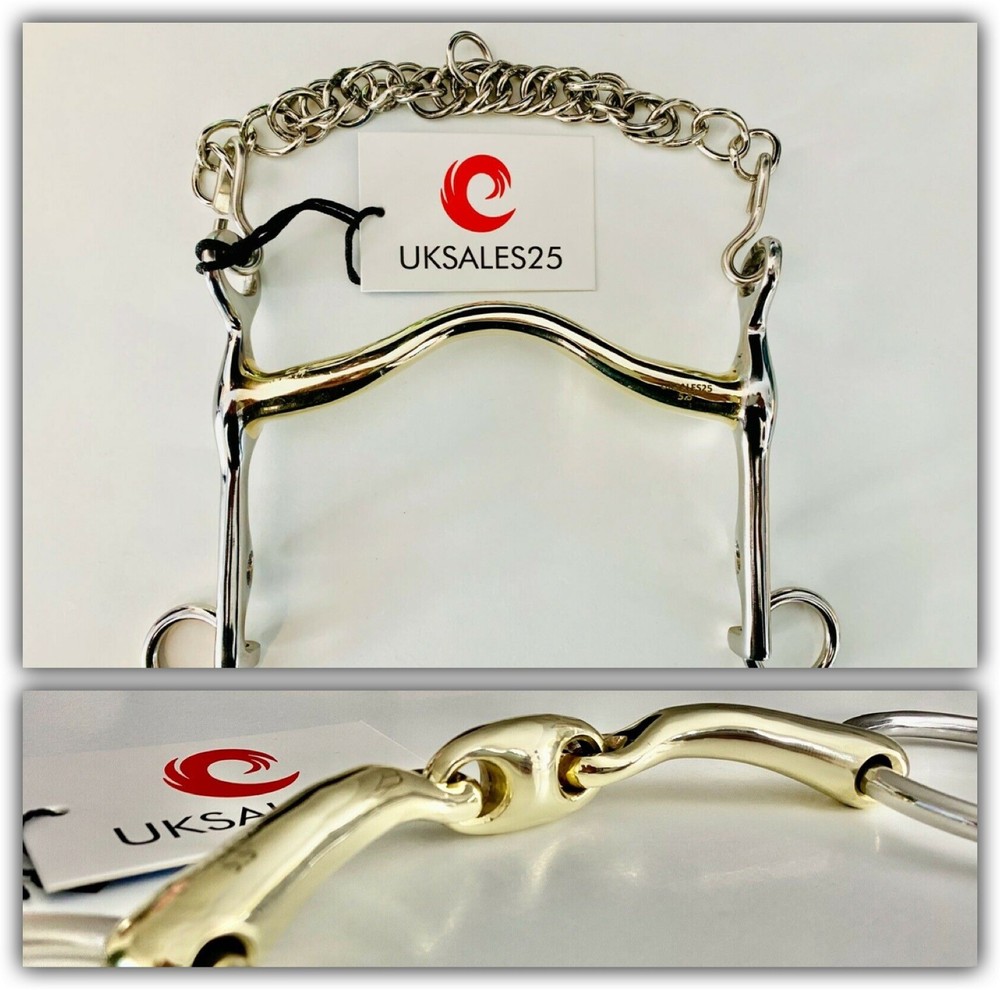 Weymouth Bradoon Bridle Bits Set GS & SS (UKSALES25®) *SAME DAY DISPATCH*
