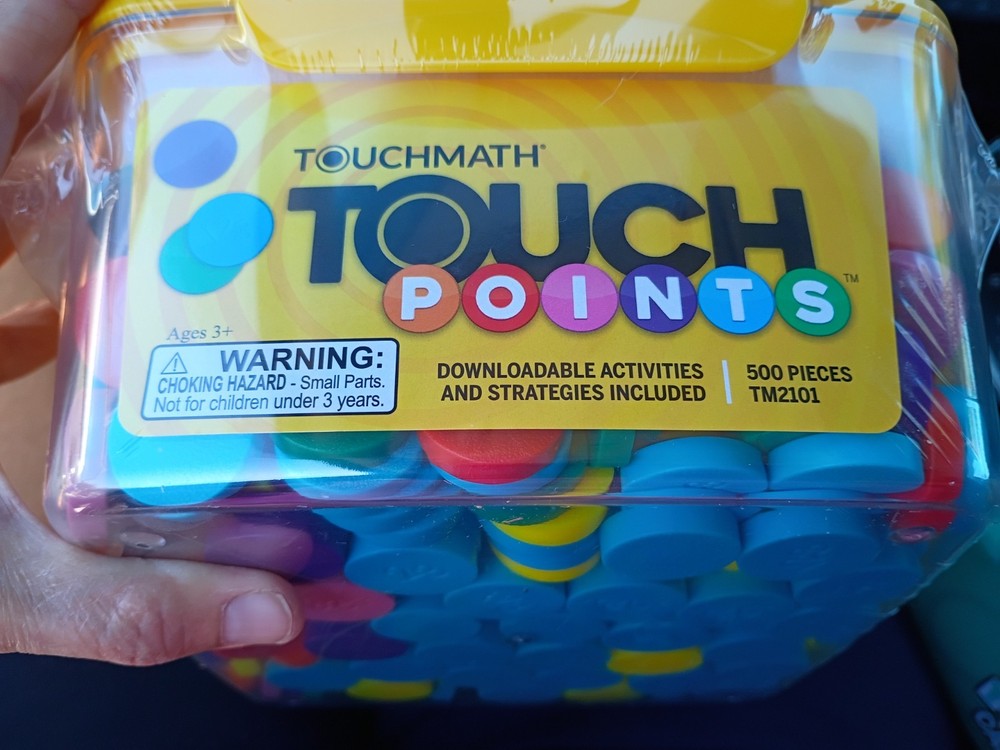 TouchMath TouchPoint Counters 500 Pieces TM2101 Downloadable Activities