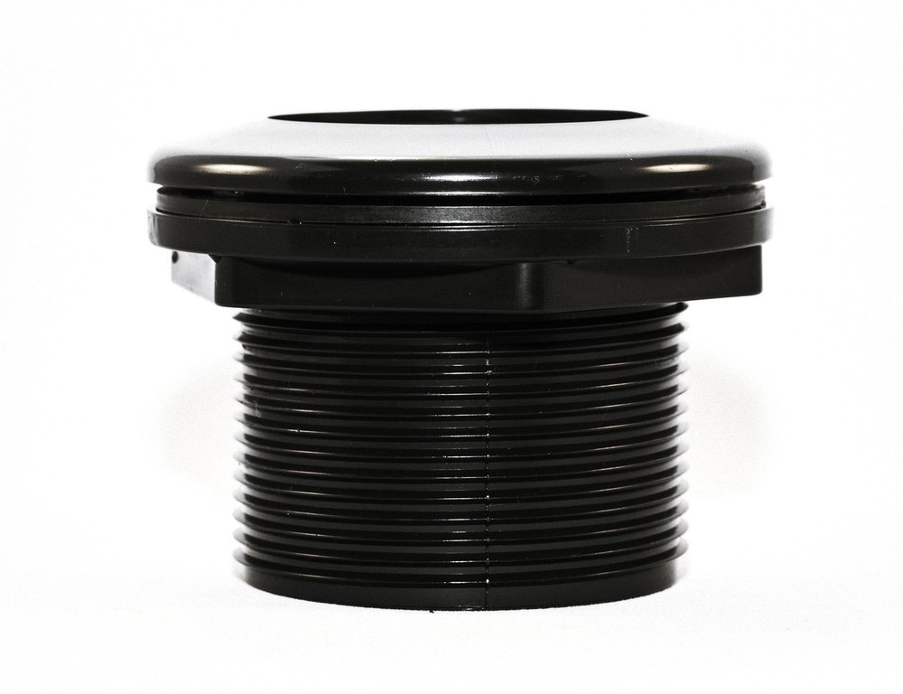 2'' Bulkhead Fitting ABS Thread x Thread - Made in the USA