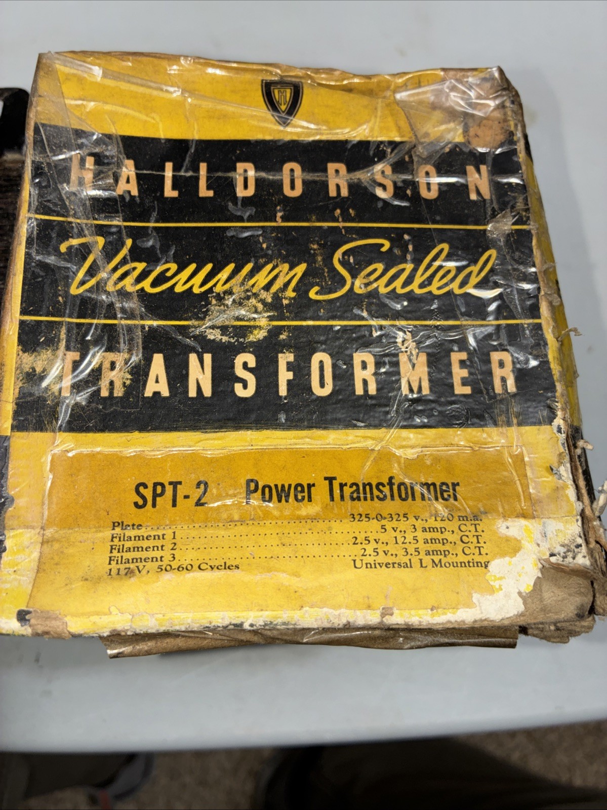 Halldorson Power transformer SPT-2 NOS
