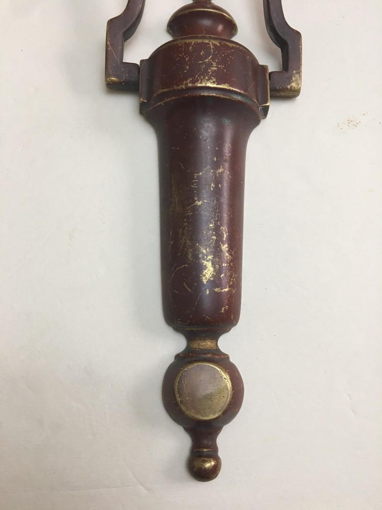 Old brass door knocker
