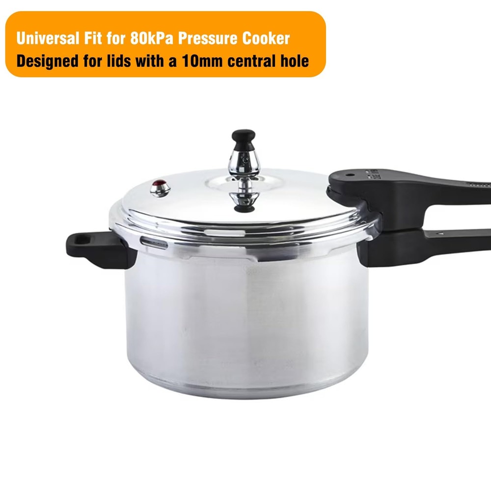 Universal Pressure Cooker Jigger Valve Replacement – Standard, Silver