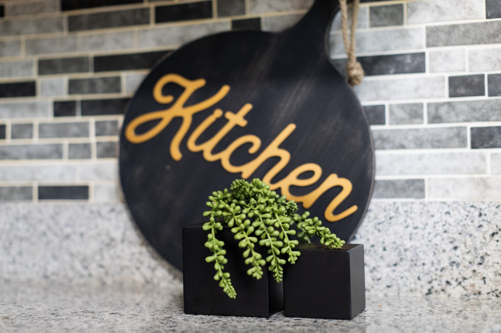 Black 3 Inch Solid Wood Block Cube 3x3x3 inches-riser, display, plant stand