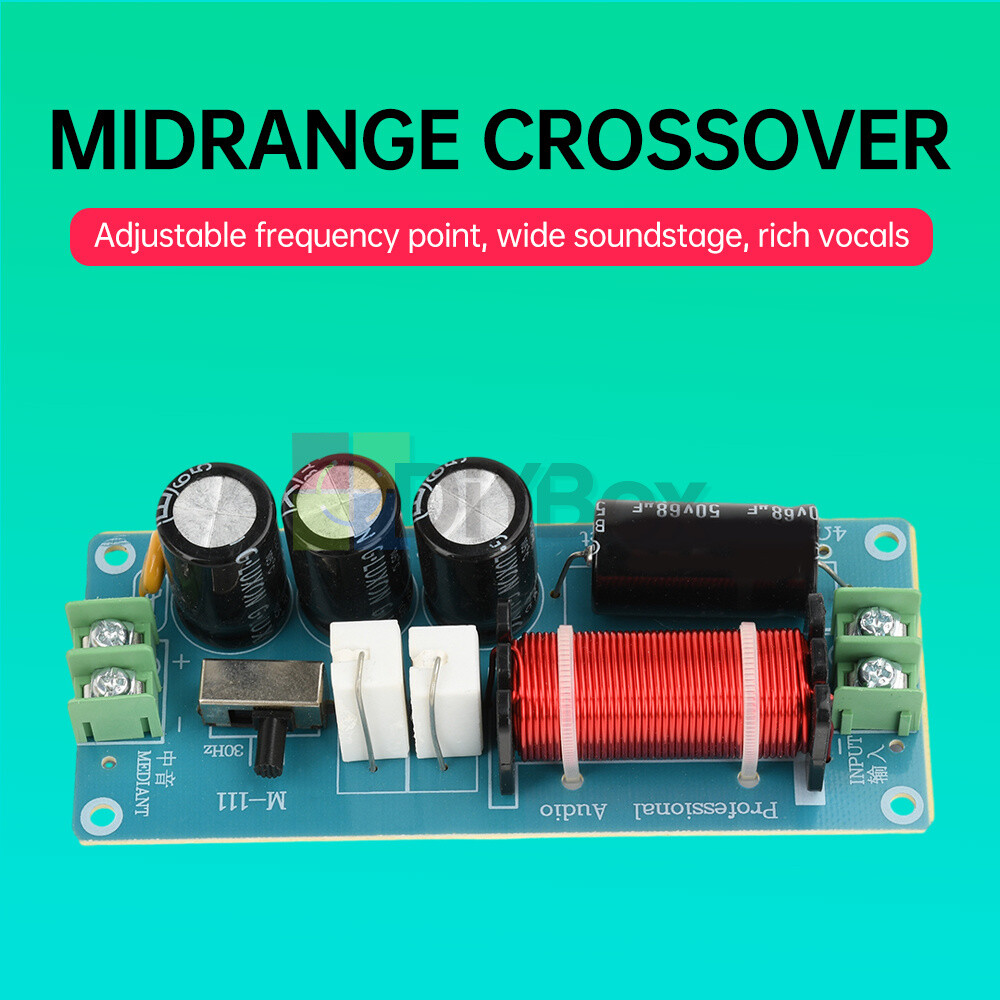 150W Midrange Speaker Frequency Divider Audio Crossover For HiFi Audio Amplifier