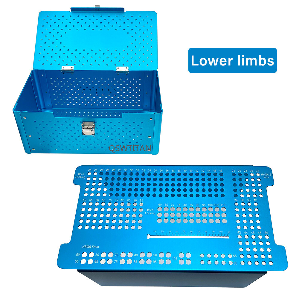 Orthopedic Locking Bone Screw case Bone Nail Placement screw Sterilization box