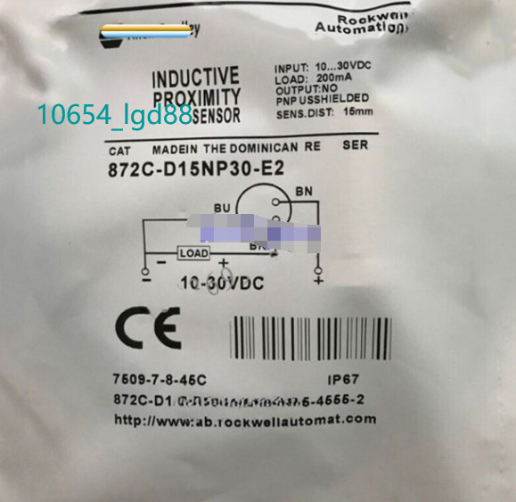1x New 872C-D15NP30-E2 Inductive Proximity Switch Sensor Substitute 106u