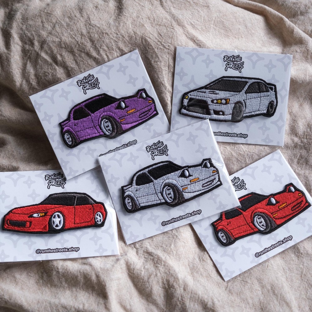 Custom Mazda Miata MX-5 NA JDM Embroidered Patch