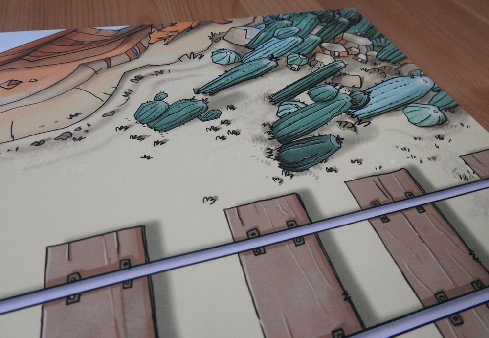 Colt Express – Play Mat (Paper) | Accessory | New