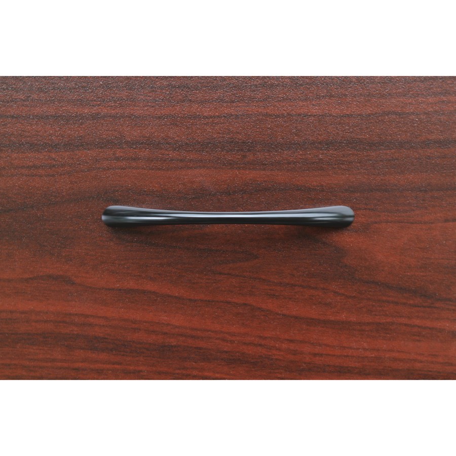 Lorell LLR34345 Drawer Pulls Black 4" Width 0.5" Depth
