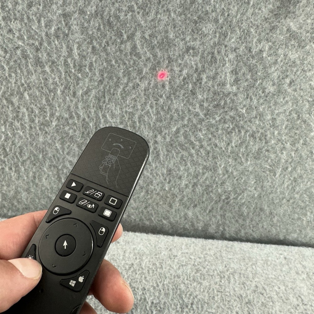 Zoweetek Remote Control Wireless Presenter Red Laser Pen Pointer Mouse Functions