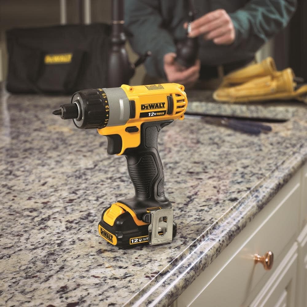DEWALT DCF610S2 1/4 inch 12V Screwdriver Kit