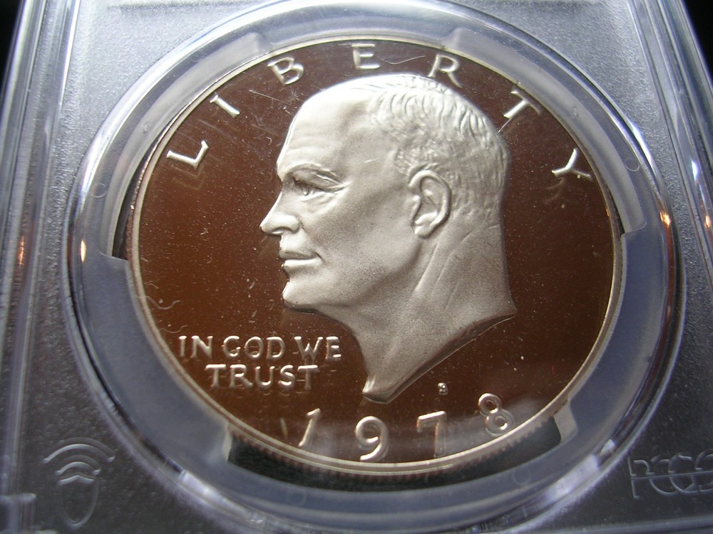 1978-S Eisenhower $1 Ike Proof Dollar PCGS PR70 DCAM