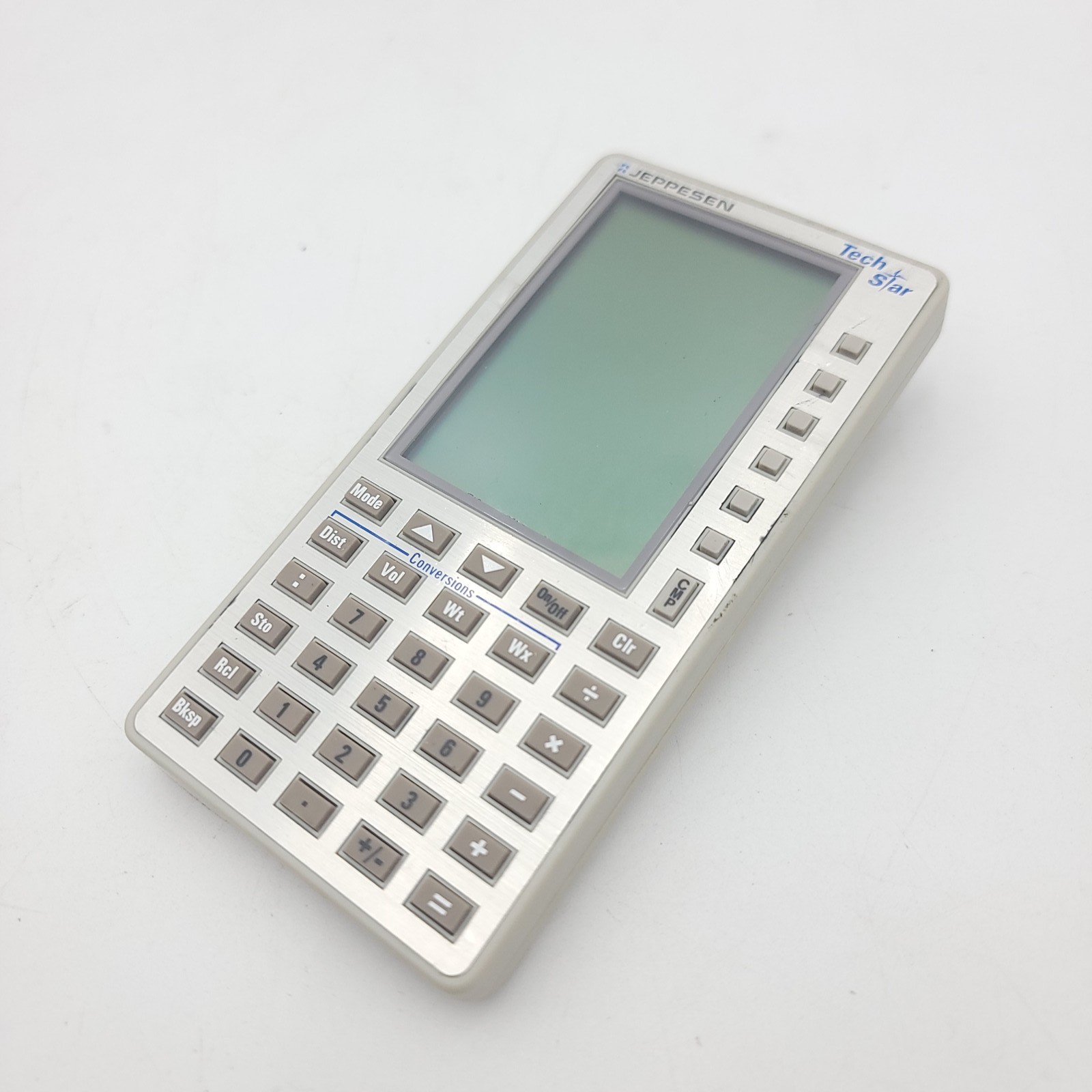 Jeppesen TechStar Flight Computer Electronic E6B Aviation Calculator with Case