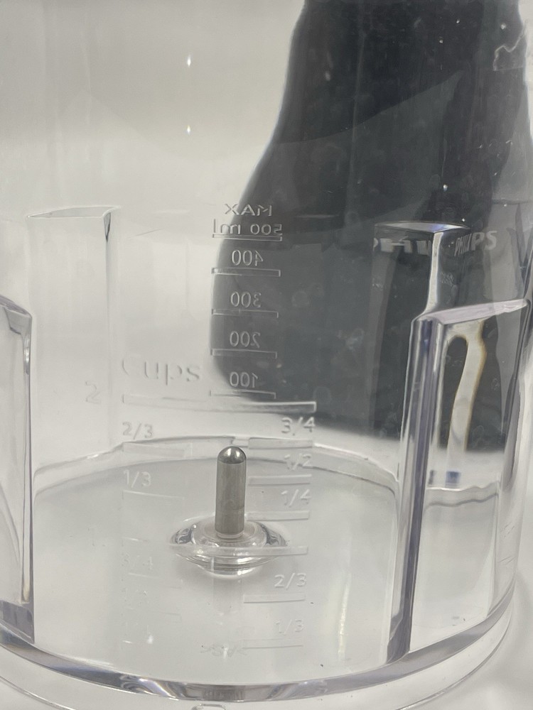 Philips MultiChopper Food Processor w/ ChopDrop Technology, Black - HR2505/26ST