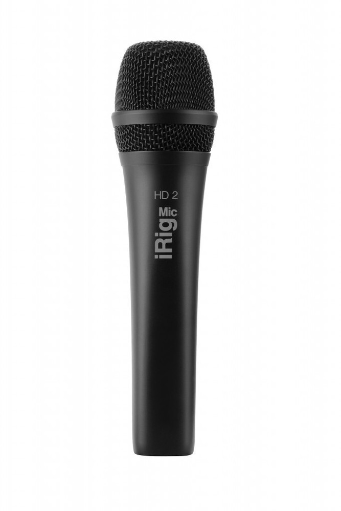 iRig Mic HD 2 - Professional Quality Condenser Microphone for iOS/Android/PC