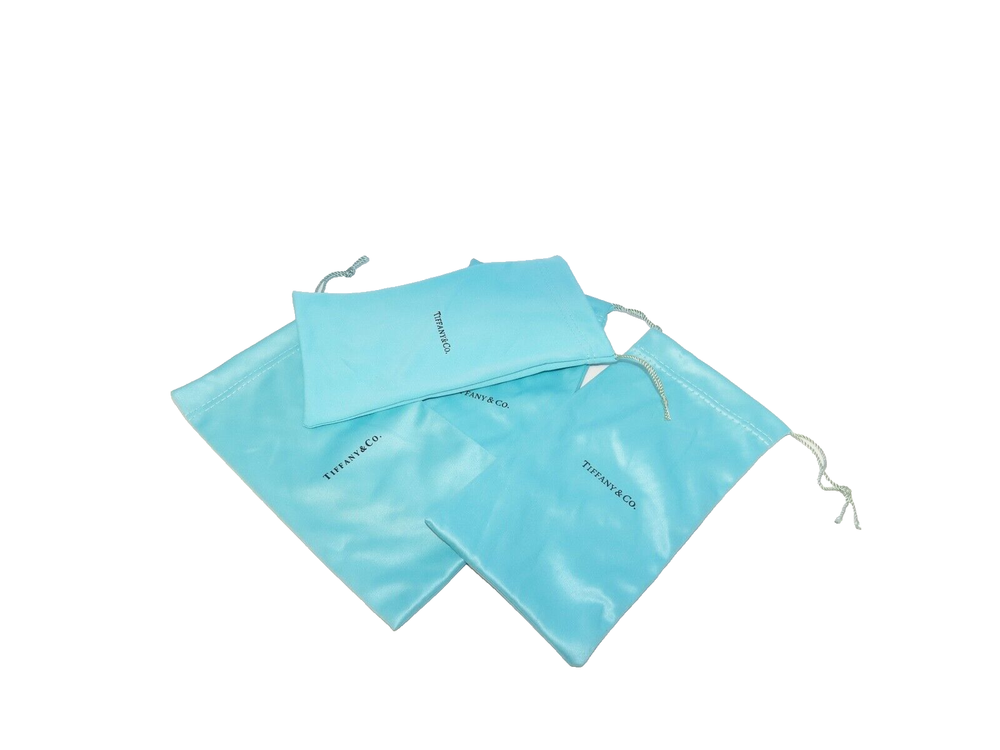 Tiffany & CO Authentic Sunglasses Eyeglasses Drawstring Pouch Soft case