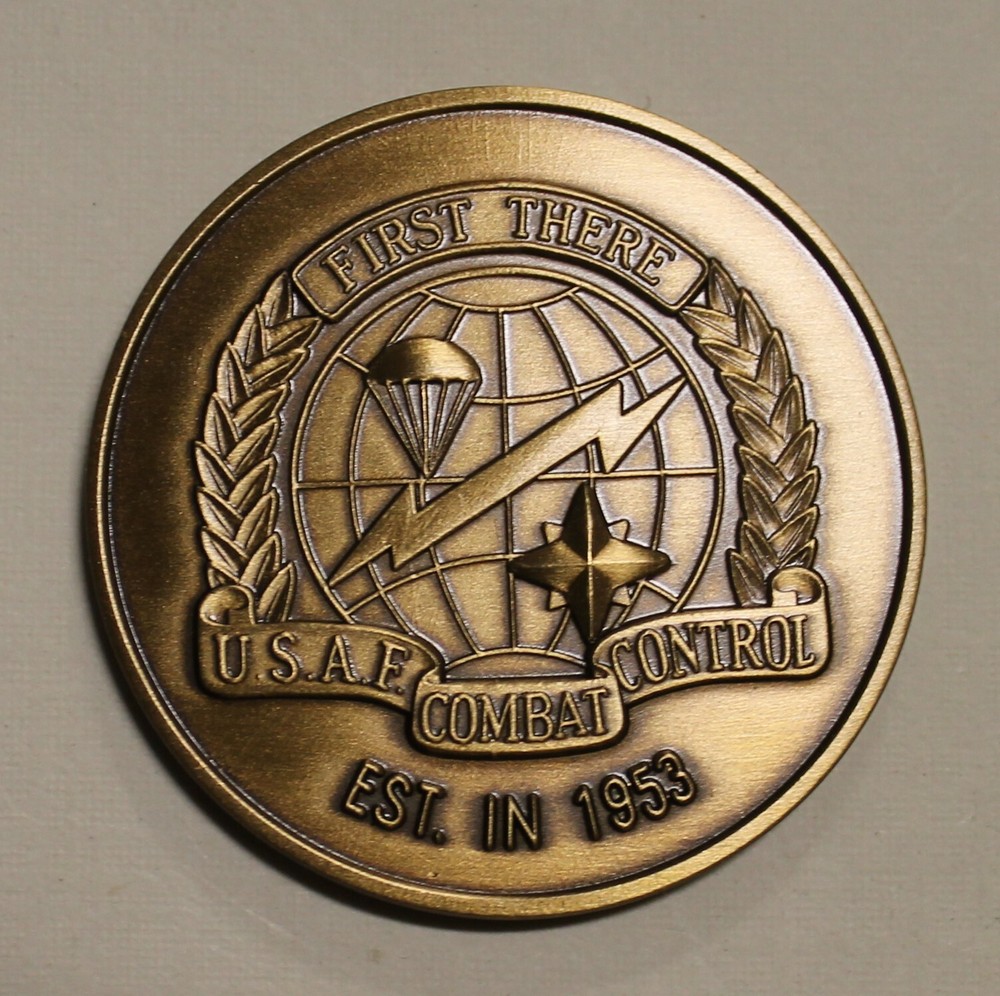 Combat Control Team Association Special Operations Air Force Challenge Coin