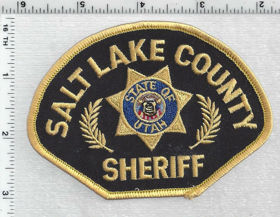 Salt Lake County Sheriff (Utah) 4th Issue Cap/Hat Patch