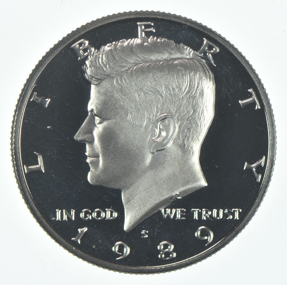 1989-S Kennedy Half Dollar CLAD Proof