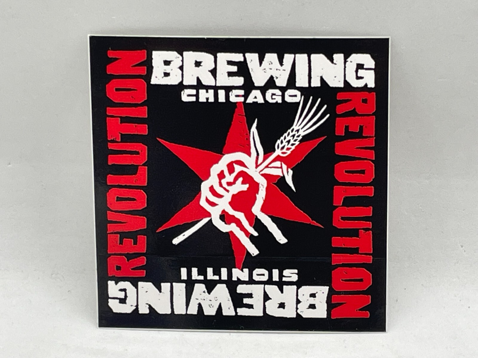 Revolution Brewing Chicago Lot of 3 Stickers