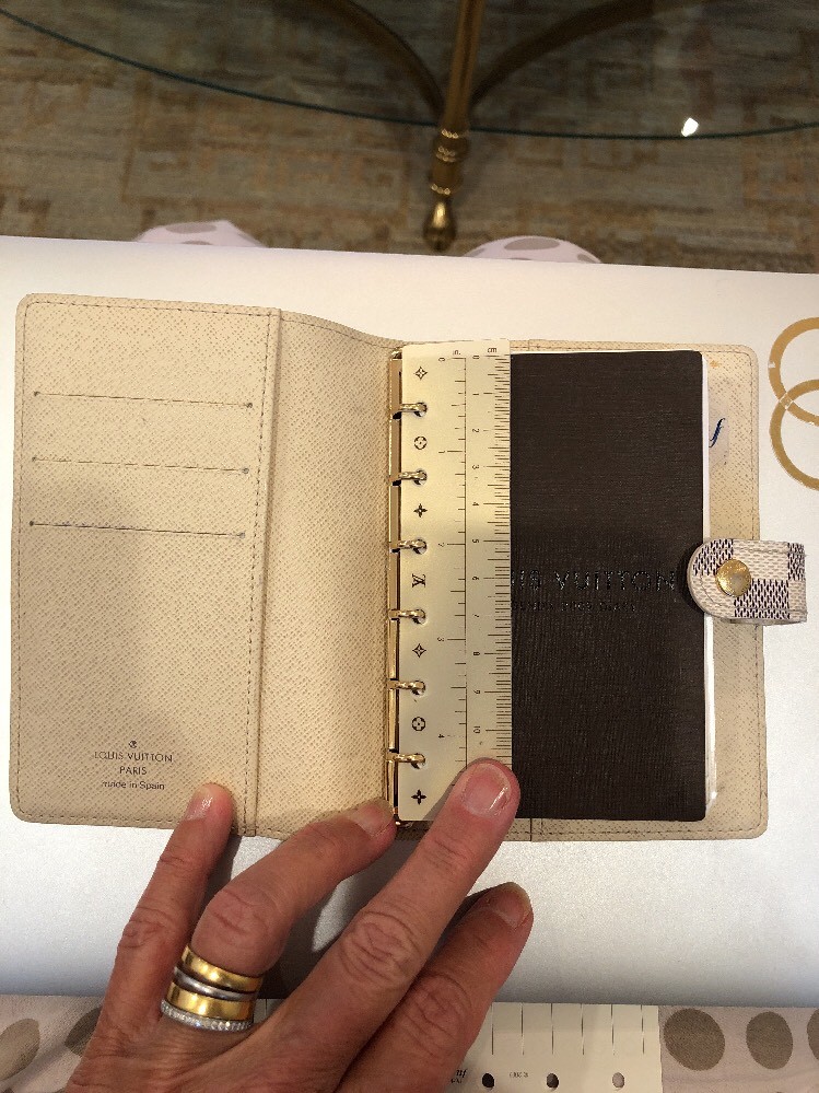 Louis Vuitton Small Blue Damier Agenda