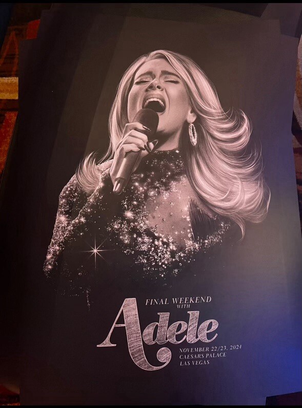 weekends with adele poster