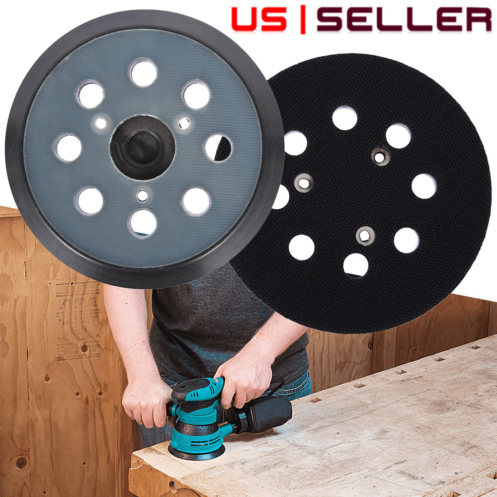 5" For DeWalt 151281-08 DW4388 DW421 D26451 Random Orbit Sander Pad Hook + Loop