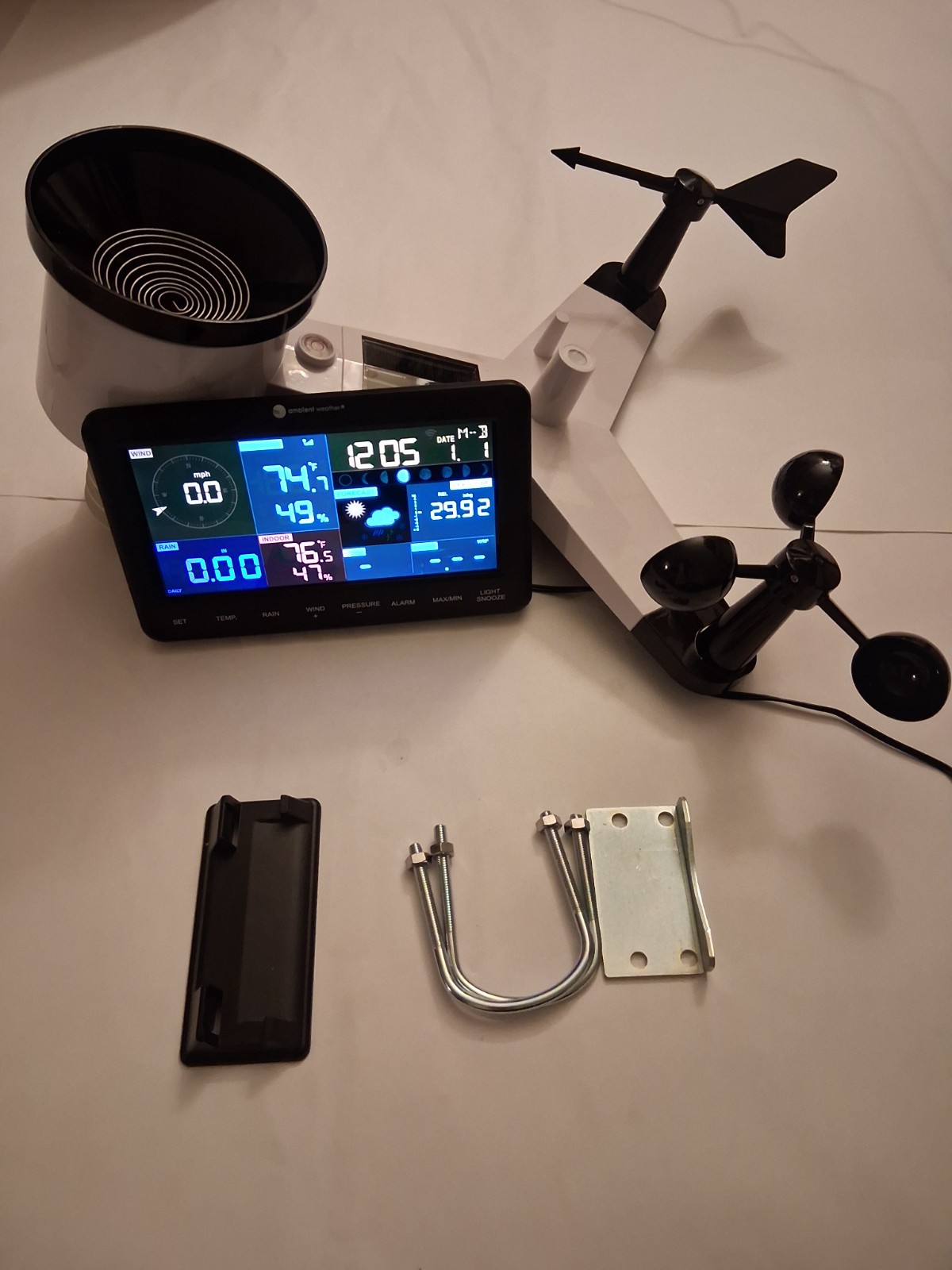 Ambient Weather WS-2902D Wi-Fi Smart Weather Station With Display Console - !