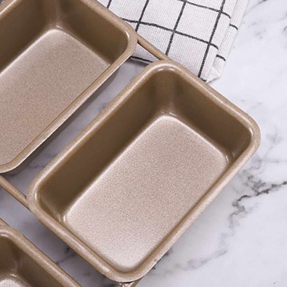 Rectangular Non-stick Baking Mold 6 Grids Toast Mould Baking Gadget Cake Mold US