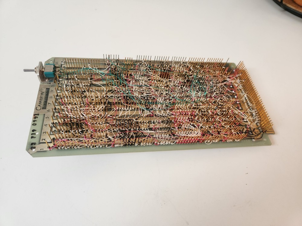 Cambion Wire Wrap Pin Board With Integrated Circuits