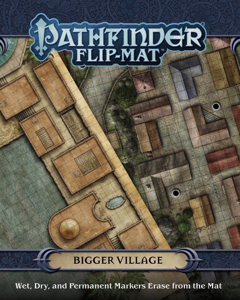 Pathfinder (RPG) Flip-Mat: Bigger Village