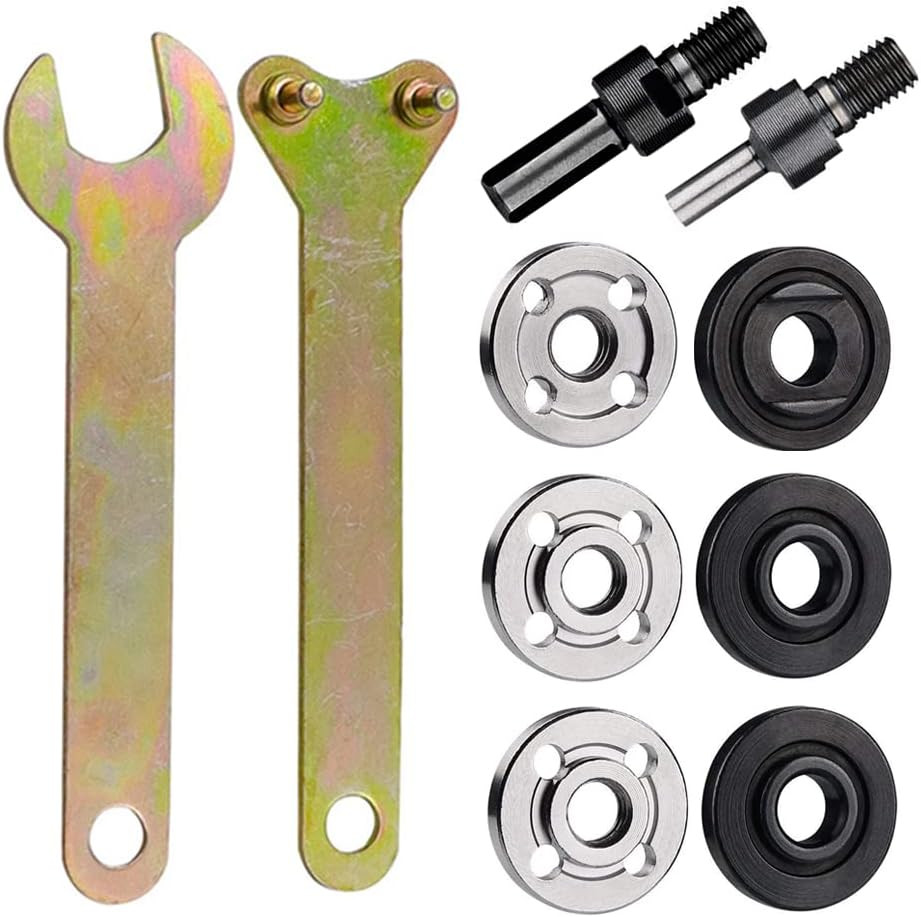 6 in 1 Electric Drill Conversion Angle Grinder Adapter Connecting Rod Kit, 6m...