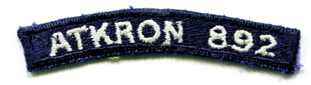 US Navy Attack Squadron 892 Blues shoulder tab Old