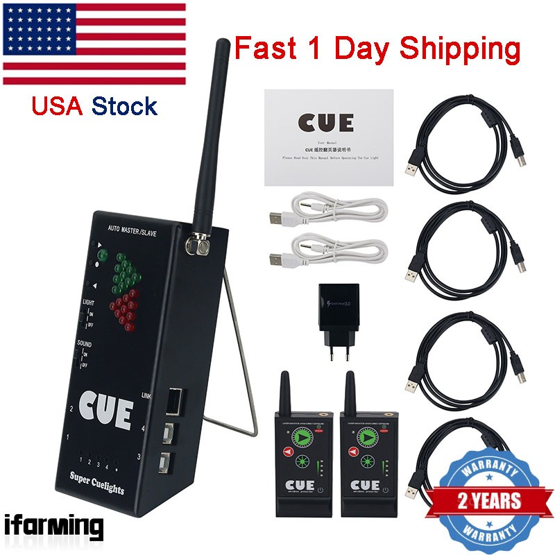 Super Cuelight Presenter Remote 1 Receiver and 2 Transmitters for Presentation