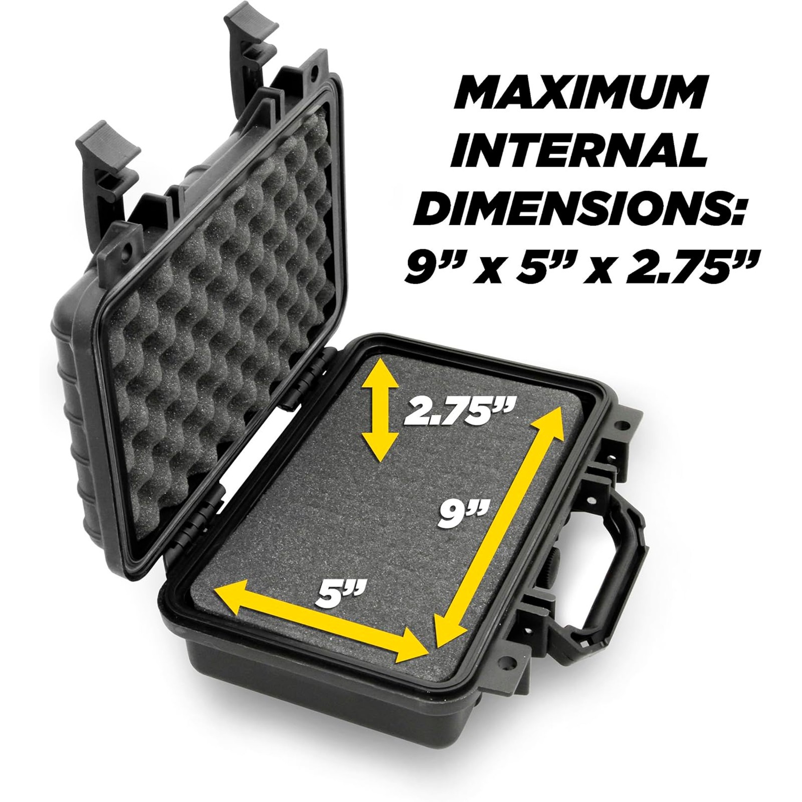 CASEMATIX 12" Waterproof Mic Case for Shure, Rode, & Neumann Studio Mics - USED