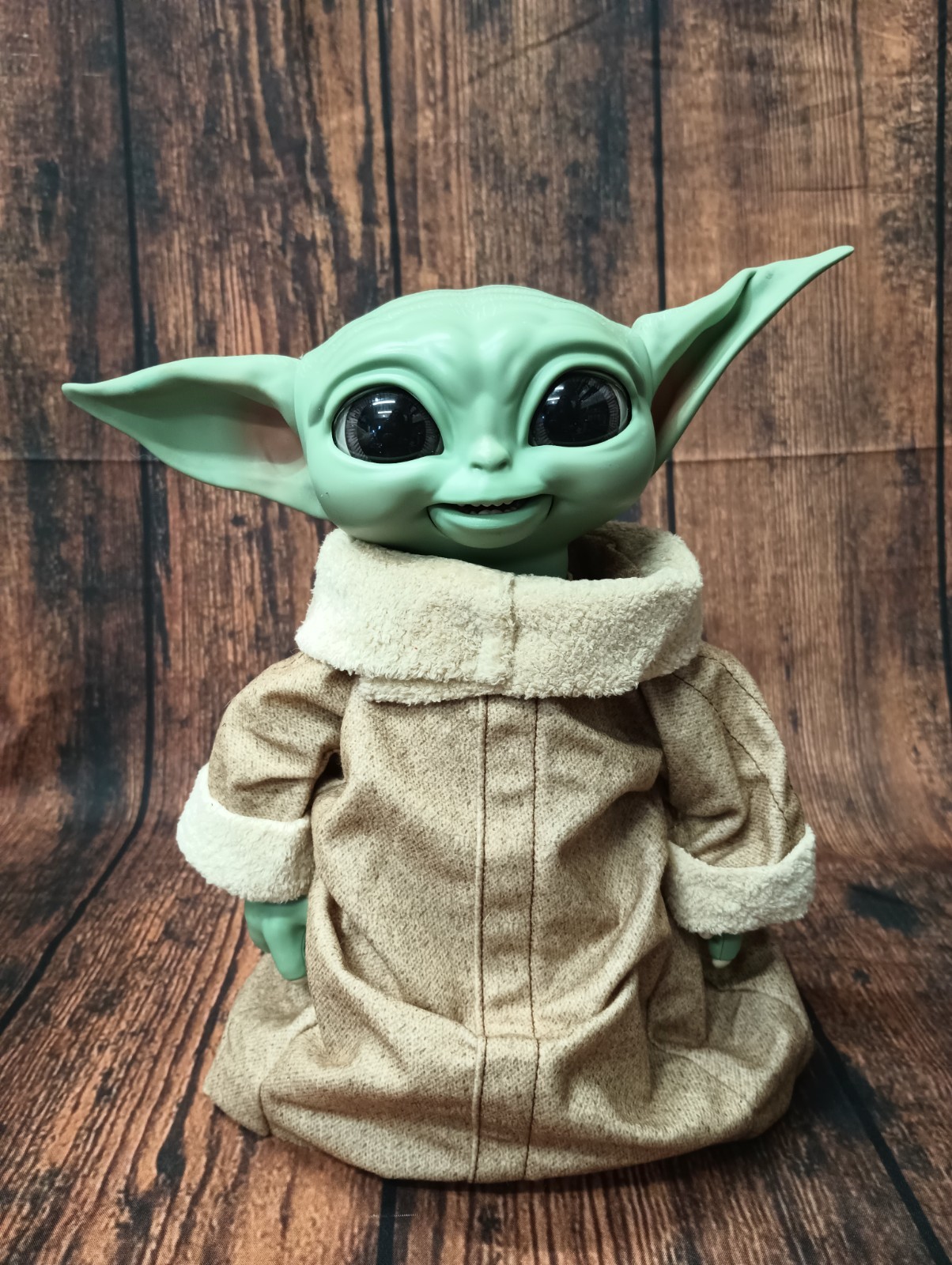 Star Wars Mandalorian Baby Yoda Grogu The Child Animatronic Edition Toy working