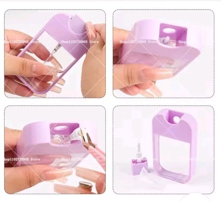 Peanuts Snoopy Refillable Empty Hand Sanitizer Spray Bottle