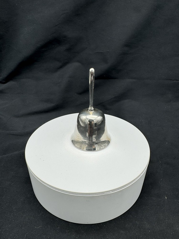 Antique Solid 84 Silver Dinner Bell, 54 grams