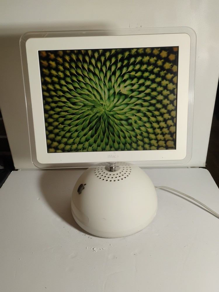Vintage Apple iMac 2003 Computer Powers On Tested As Is