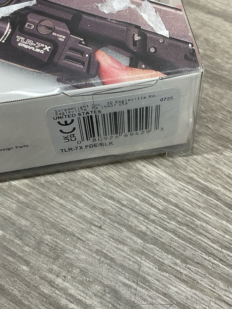 Streamlight TLR-7 X LED Weap0n Light - FDE
