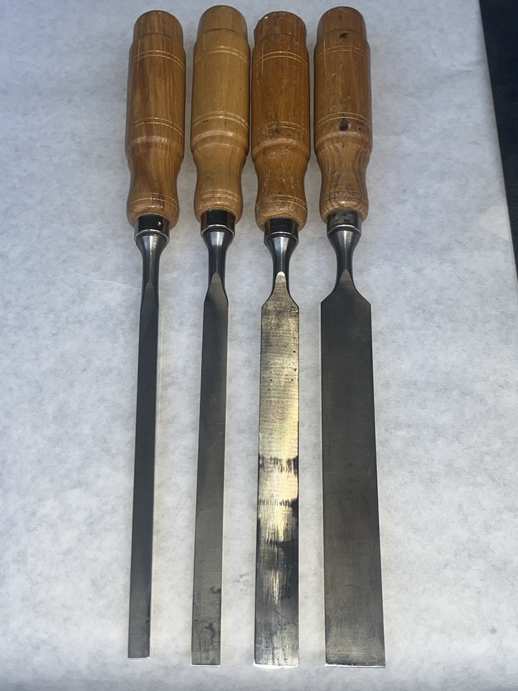 Buck patternmaker Bevel edge chisels Wood Carving Tool Set