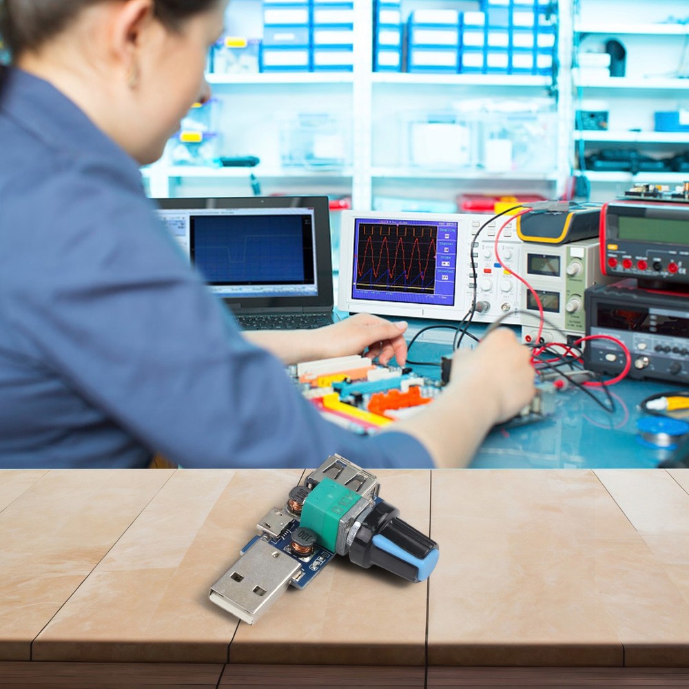 For USB Fan Speed Regulator 5W Adjustable Power Module for 5V For USB Fans