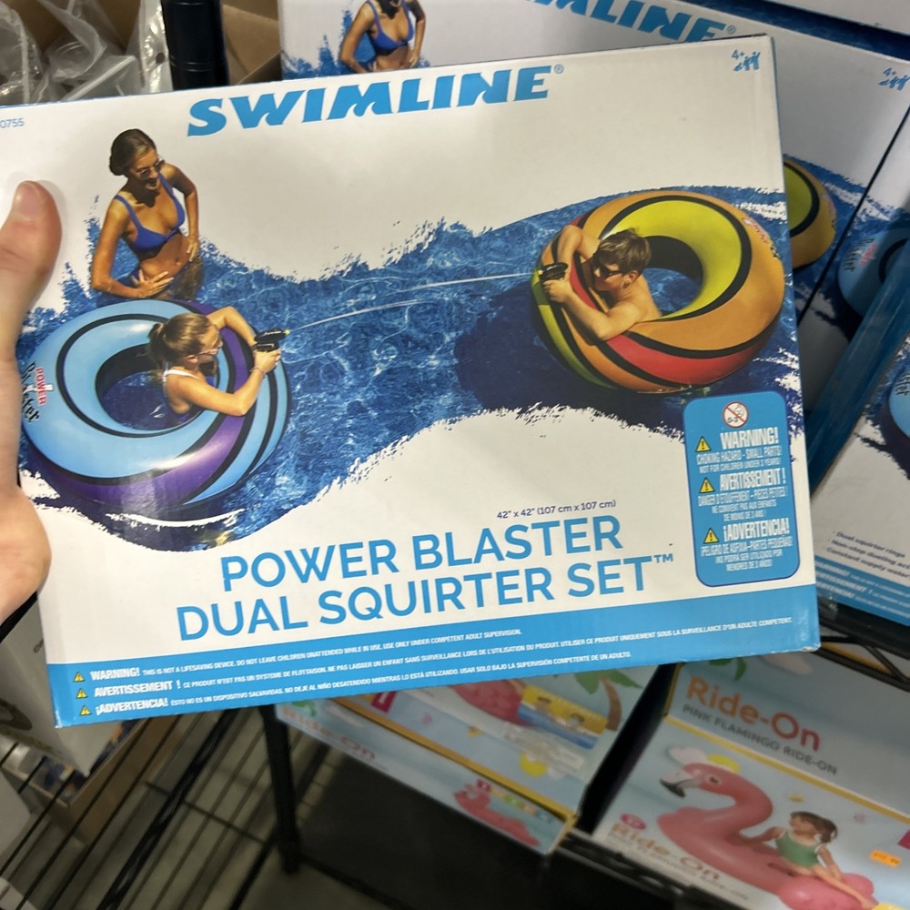 Swimline Power Blaster Dual Squirter Set