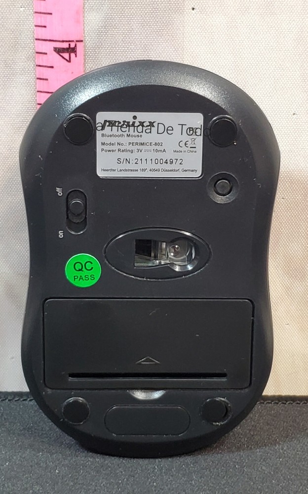 PERIXX PERIMICE 802 COMPACT WIRELESS COMPACT COMPUTER MOUSESYSTEM READ