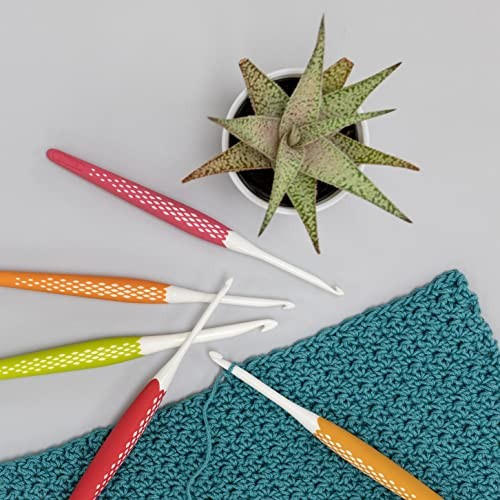 Ergonomics Crochet Small (E, G, 7, H, J) Hook Set